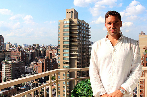 Senior recruiter at KAS Placement Courtney Kline attends Sundheim presentation at NYU