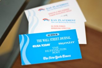 headhunter business card