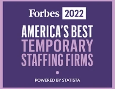 Forbes 2022 America's Best Temporary Staffing Firms