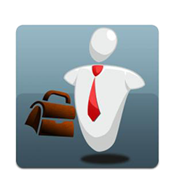 Recruiter business development icon